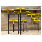 T-Handle Ball End/Hex lot of 10