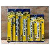 Irwin Drill Bit lot of 5