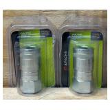 Apache Flat Face Quick Disconnect Coupler lot of 2.
