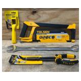 TOLSEN, Stanley tool lot of 4