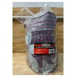 IRONTON 12 Pairs Split Cowhide Work Gloves