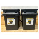 Tough Box Construction Grade Storage Container lot of 2