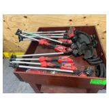 Lot of MILWAUKEE 18v Brushless Trimmers with Various Milwaukee Parts (Tool Only)