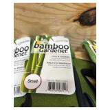 Bellingham Bamboo Gardener Unisex Palm-dipped Gardening Gloves Green S (lot of 4)