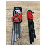 Ironton and Bondhus L-Key Sets (lot of 2)