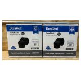 DuraVent DuraBlack 90  Single-Wall Elbow lot of 2