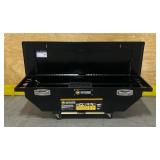 Northern Tool + Equipment Short Bed Low-Profile Crossover Truck Toolbox with Removable Tray, 63in. x 20in. x 13in., Aluminum, Gloss Black, Pull Handle Latches MSRP $449.99