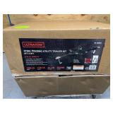 WHEEL KIT for Ultra-Tow 4ft. x 8ft. Steel Folding Utility Trailer Kit- (wheel kit only)