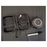 Qi Wireless Charging Discs - 4-Pack with Carry Case & USB Cable