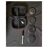 Qi Wireless Charging Discs - 4-Pack with Carry Case & USB Cable