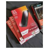 ZAGG Glass Elite Screen Protectors for iPhone 15 Pro, Ghostek Covert 6 Case, and OtterBox Packaging Included