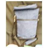 Zipper Pouch Set - Glitter Pink & Green with C & Blue with J & Pink Solid