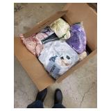 Assorted Clothing & Textiles - Box Lot