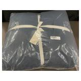 French Linen Comforter & Sham Set - Bokser Home - King Baltic