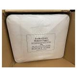 Feather Down Mattress Topper - Bokser Home King