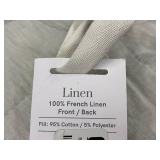 Linen Duvet - King/Cal King - 100% French Linen Front/Back