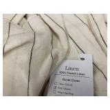 Linen Duvet Cover - 100% French Linen Full/Queen