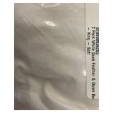 Pillow - 2 Pack White Duck Feather & Down - King - Soft