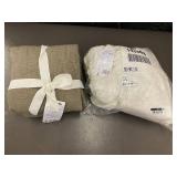 Sham Set & Linen Bed Skirt - 100% French Linen Front