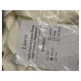 Sham Set & Linen Bed Skirt - 100% French Linen Front