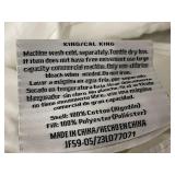 Duvet/Comforter - Bokser Home King/Cal King, Cotton Shell & Polyester Fill