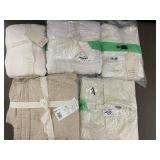 French Linen Sham Set King -And 4 other bedding items