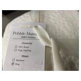French Linen Sham Set King -And 4 other bedding items