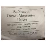 All Season Down Alternative Duvet - Bokser Home King / Cal King