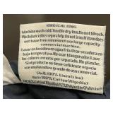 Linen Quilt - King/Cal King - 100% French Linen Front, 100% Percale Back