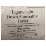 Lightweight Down Alternative Duvet - Bokser Home King/Cal King