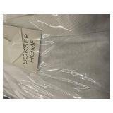 Duvet Cover Set - Bokser Home - French Linen & Cotton - Full/Queen - Cream