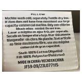 Body Pillow & Matching Pillow Sham - Sham Labeled 100% French Linen