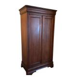 MB - National Mt. Airy Armoire Wooden Wardrobe Cabinet