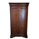 MB - National Mt. Airy Armoire Wooden Wardrobe Cabinet