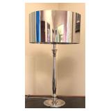 MB - Stylish Vintage Chrome Table Lamp
