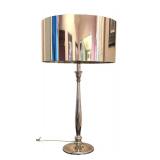 MB - Stylish Vintage Chrome Table Lamp