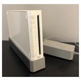 O - Nintendo Wii RVL-001 Console with 2 Remotes, NERF Sports Attachments and Power Adapter