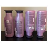 O - Set of 4 Pureology Hydrate Sheer Shampoo and Conditioner 9 oz Bottles