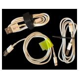O - Collection of Charging Cables for Apple and USB Devices