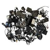 O - Collection of Assorted Charging Cables and Power Adapters