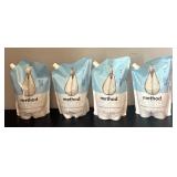 O - Set of 4 Method Gel Hand Wash Refills Sweet Water 34 fl oz Each