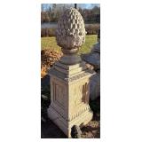 SY - Resin Pineapple Yard Finial with Base