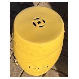 SY - Yellow Ceramic Garden Stool
