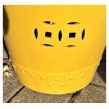 SY - Yellow Ceramic Garden Stool