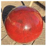 SY - Red Terra-Cotta Garden Sphere