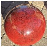 SY - Red Terra-Cotta Garden Sphere