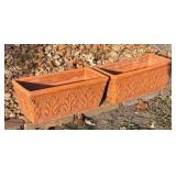 SY - Pair of Terra-Cotta Planter Pots