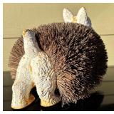 SY - Vintage Metal Dog Shoe Cleaner Brush