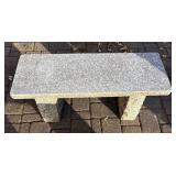 SY - Granite Garden Bench