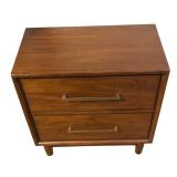 MB - Universal Broadmoore Furniture Nightstand with Outlets and USB Ports